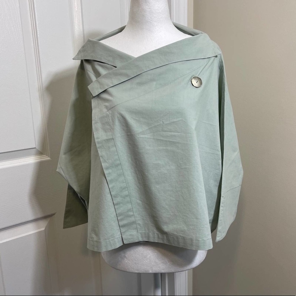 Kaliyana Brilliant Jacket Light Grey Sage XS Small